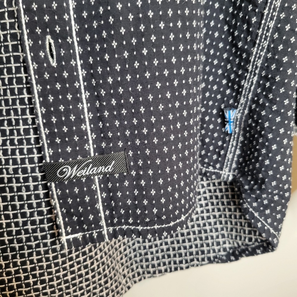 Scott Weiland English Laundry Mens XXL Black Button Down Cotton STP Rockabilly - Picture 6 of 16